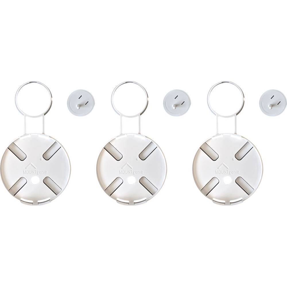 Alt View 11. Mount Genie - The Point Outlet Mount for Google Nest Wi-Fi Add-On Points (3-Pack) - White.