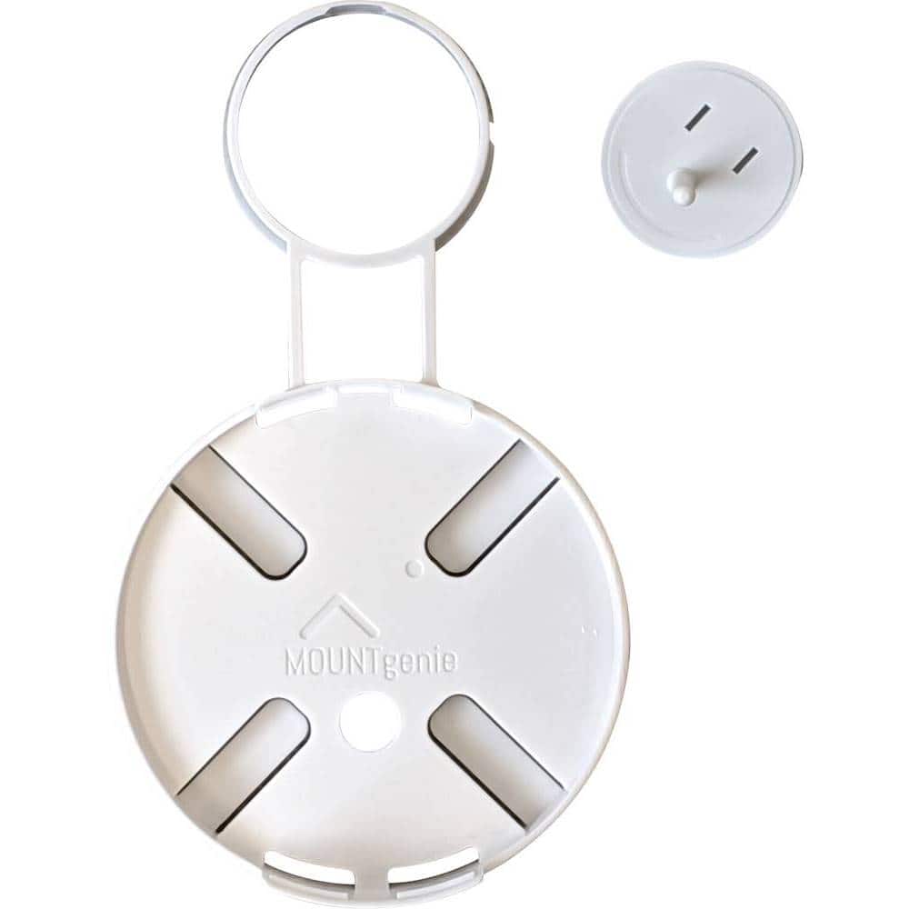 Alt View 11. Mount Genie - The Point Outlet Mount for Google Nest Wi-Fi Add-On Points - White.