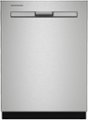 Maytag - Top Control Built-In Dishwasher with Stainless Steel Tub, Dual Power Filtration, 3rd Rack, 47dBA - Stainless Steel
