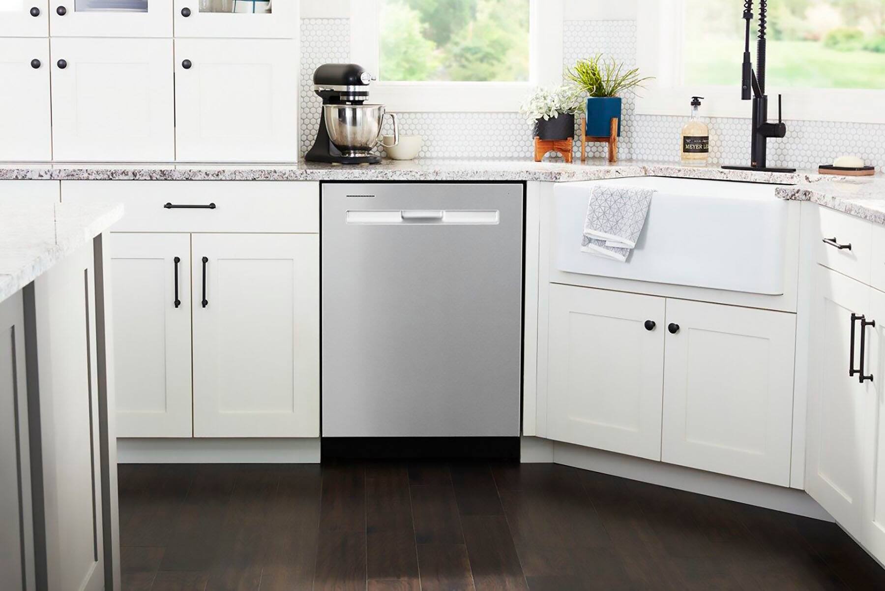 Alt View 20. Maytag - Top Control Built-In Dishwasher with Stainless Steel Tub, Dual Power Filtration, 3rd Rack, 47dBA - Stainless Steel.