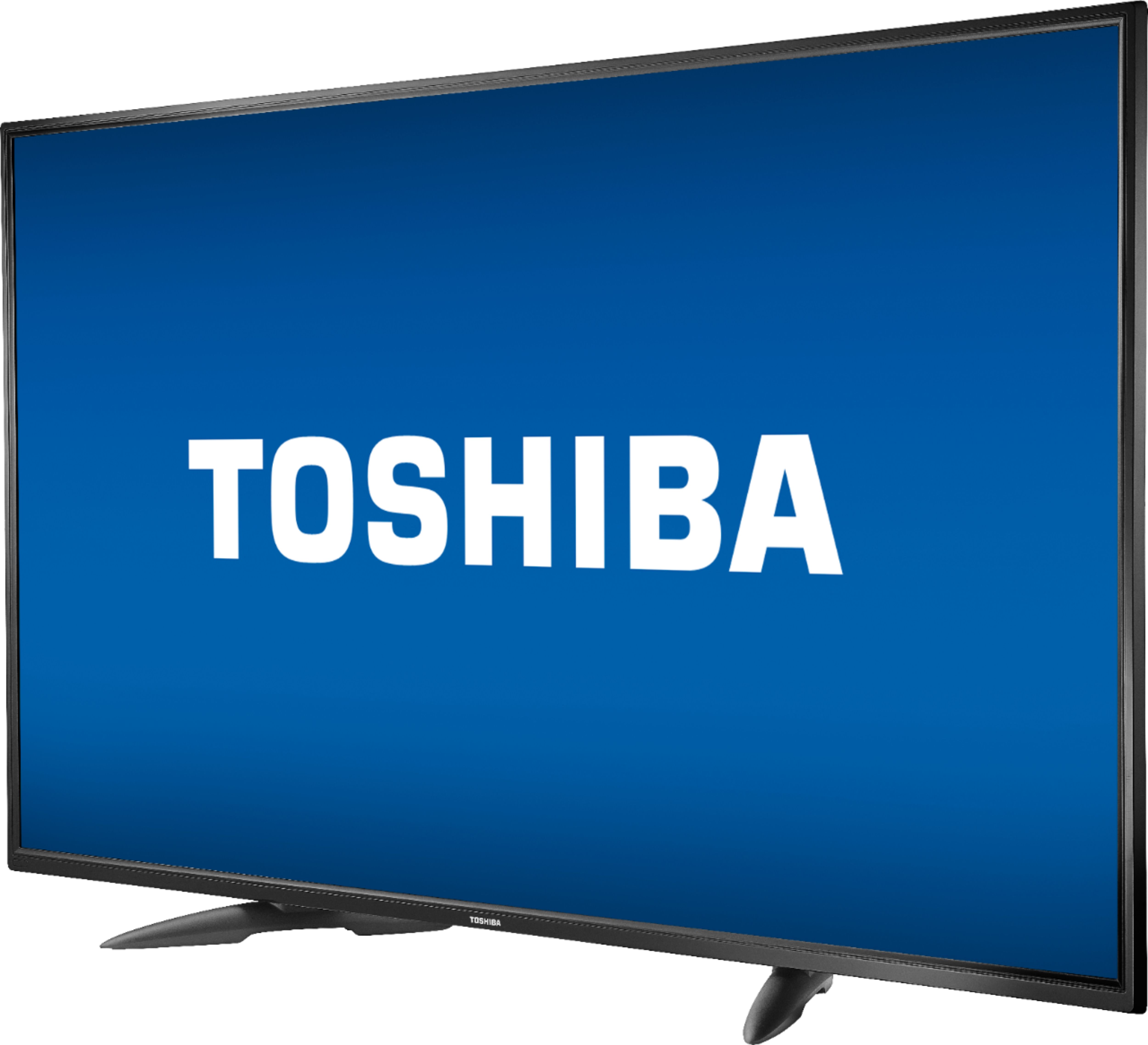 Left View: Toshiba - 55" Class LED 4K UHD Smart Fire TV Edition TV