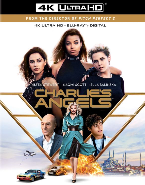 

Charlie's Angels [Includes Digital Copy] [4K Ultra HD Blu-ray/Blu-ray] [2019]