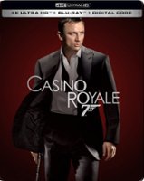 Casino Royale [SteelBook] [Includes Digital Copy] [4K Ultra HD Blu-ray/Blu-ray] [Only @ Best Buy] [2006] - Front_Original
