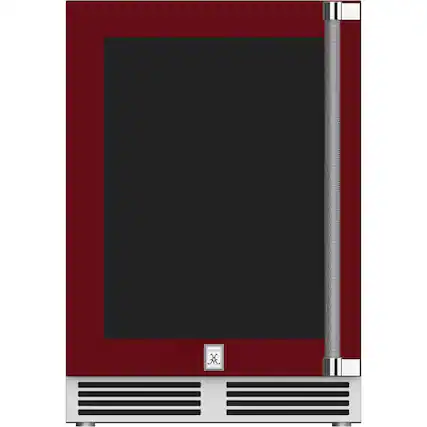 Front. Hestan - 5.2 Cu. Ft. Built-In Mini Fridge - Tin Roof.