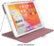 Angle Zoom. Speck - Balance Folio Case for Apple® iPad® 10.2" (7th, 8th, & 9th Gen 2021) - Rose Gold Woven Metallic/Clear.