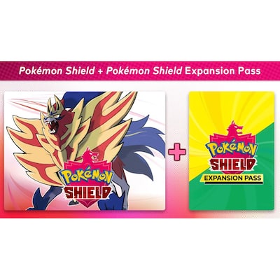 Pokémon Shield + Pokémon Shield Expansion Pass Nintendo Switch Pokémon Shield + Pokémon Shield Expansion Pass Nintendo Switch