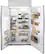 Alt View 1. GE Profile - 24.5 Cu. Ft. Side-by-Side Built-In Smart Refrigerator with External Water & Ice Dispenser - Stainless Steel.