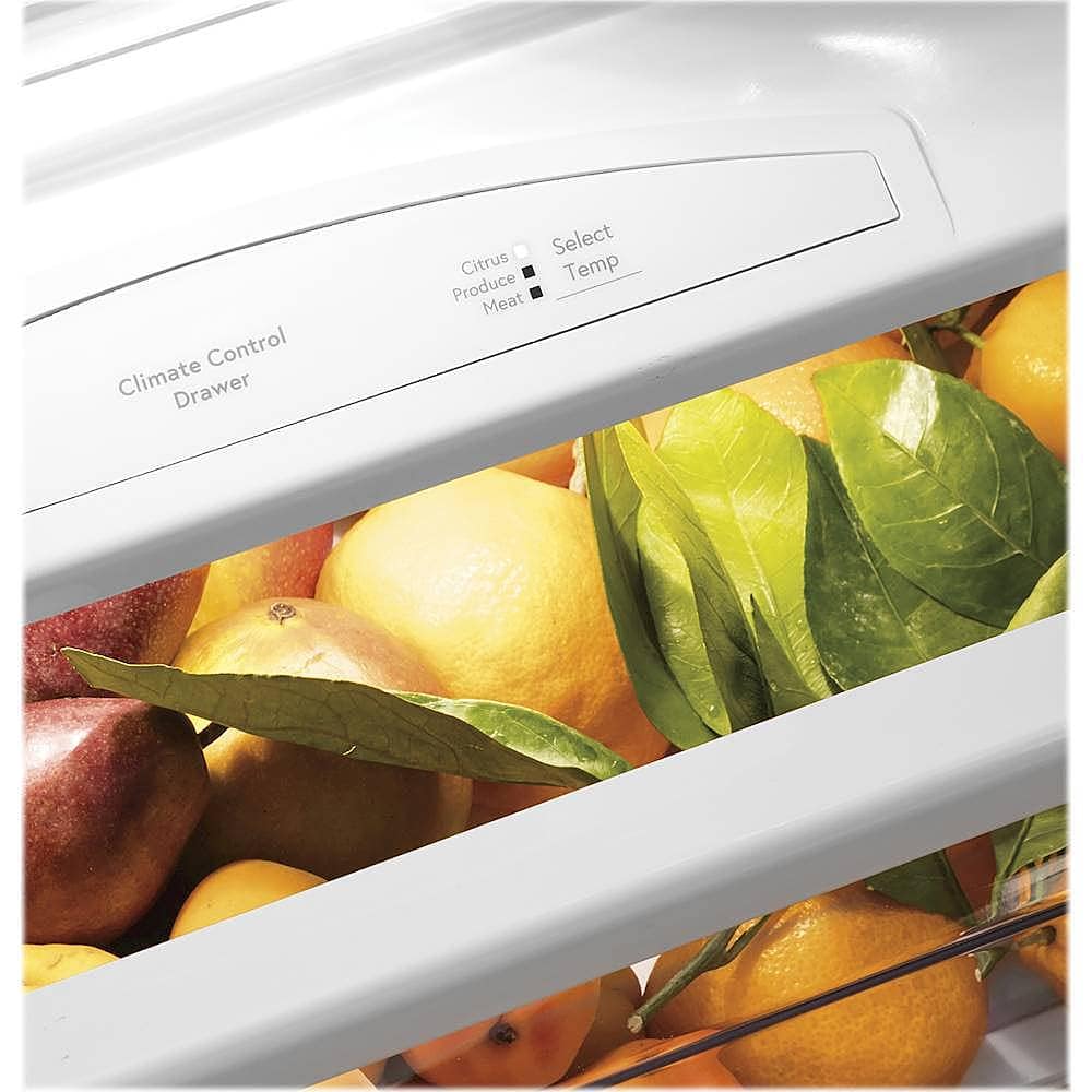 Alt View 16. GE Profile - 28.7 Cu. Ft. Side-by-Side Built-In Smart Refrigerator with External Water & Ice Dispenser - Stainless Steel.