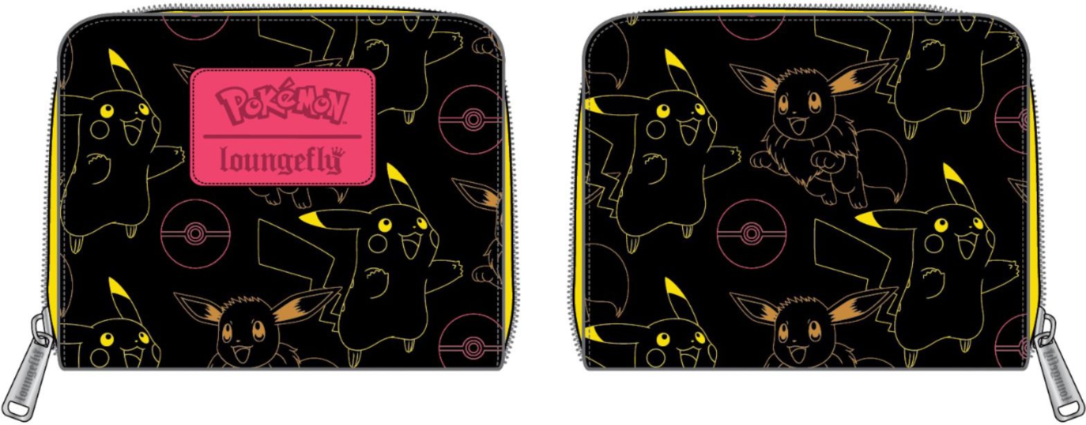Best Buy: LoungeFly Pokemon Zip-Around Wallet Multi PMWA0077