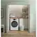 Alt View 12. GE - 2.4 Cu. Ft. Front Load Washer and Electric Dryer Combo with Steam - White.
