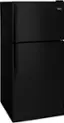 Angle. Whirlpool - 18.3 Cu. Ft. Top-Freezer Refrigerator - Black.