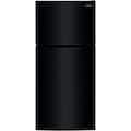 Frigidaire - 30 in. Wide 20 Cu. Ft. Garage Ready Top-Freezer Refrigerator - Black