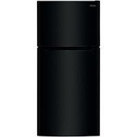 Frigidaire - 20 Cu. Ft. Top-Freezer Refrigerator - Black - Front_Zoom
