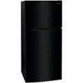 Left Zoom. Frigidaire - 20 Cu. Ft. Top-Freezer Refrigerator - Black.
