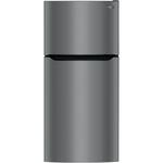 Frigidaire - 20 Cu. Ft. Top-Freezer Refrigerator - Black stainless steel - Front_Standard