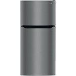Front Zoom. Frigidaire - 20 Cu. Ft. Top-Freezer Refrigerator - Black Stainless Steel.