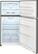 Alt View 5. Frigidaire - Gallery 20 Cu. Ft. Top-Freezer Refrigerator - Smudge-Proof® Black Stainless Steel.