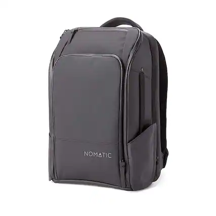 Front. Nomatic - 20L Expandable Travel Pack - Black.