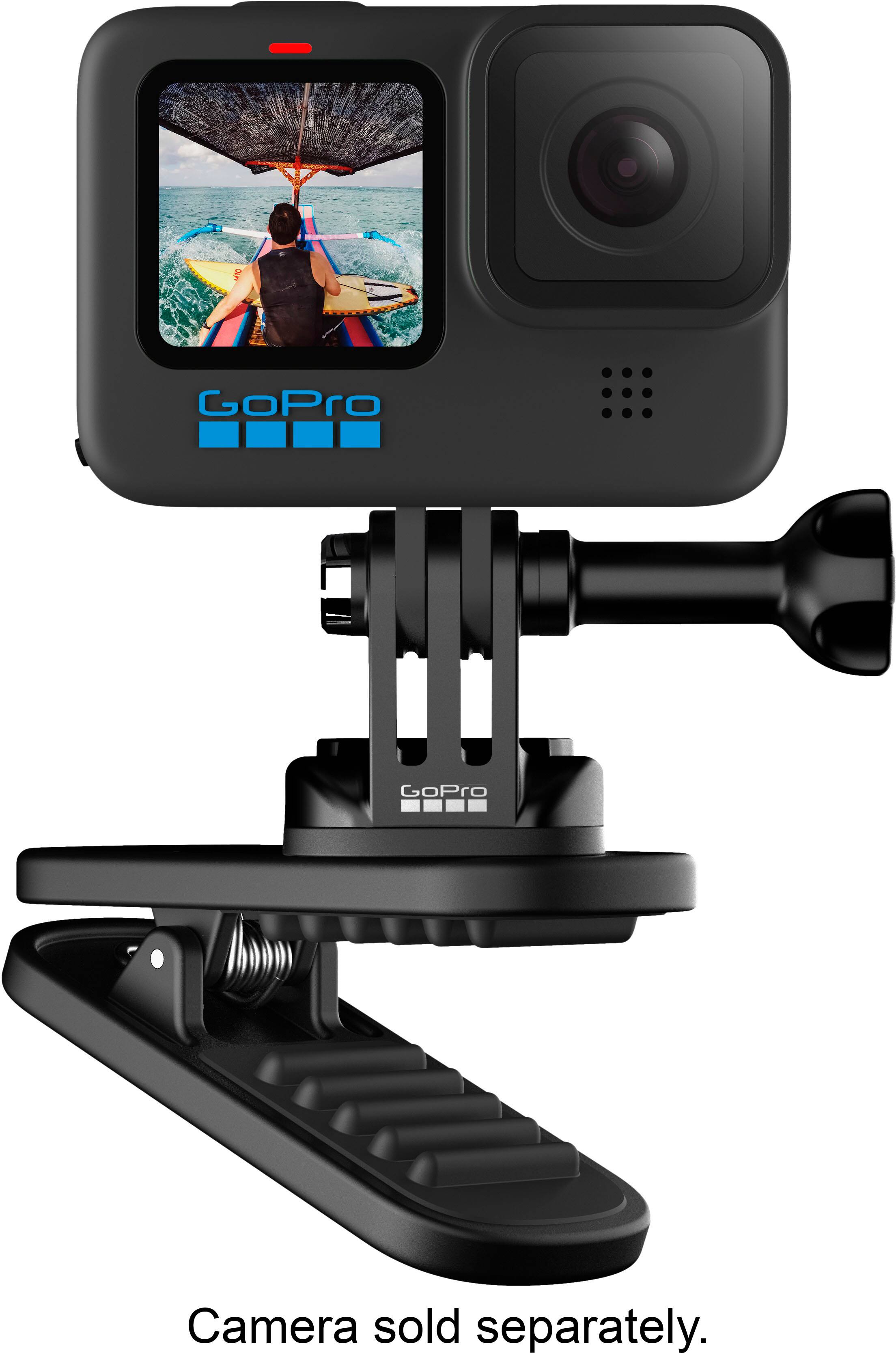 Alt View 12. GoPro - Magnetic Swivel Clip - Black.