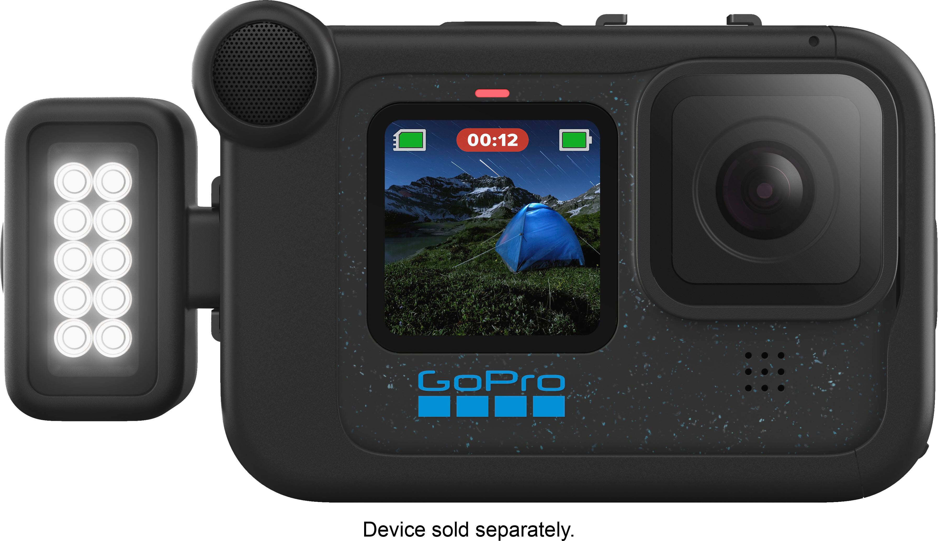 Alt View 16. GoPro - Light Mod (HERO12 Black/HERO11 Black/HERO10 Black/HERO9 Black/HERO8 Black) - Black.