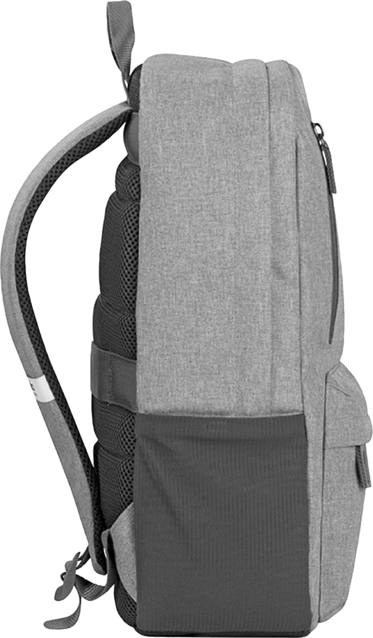 Alt View 11. Solo New York - Recycled Re:Cover 15.6" Laptop Backpack - Heathered Gray.