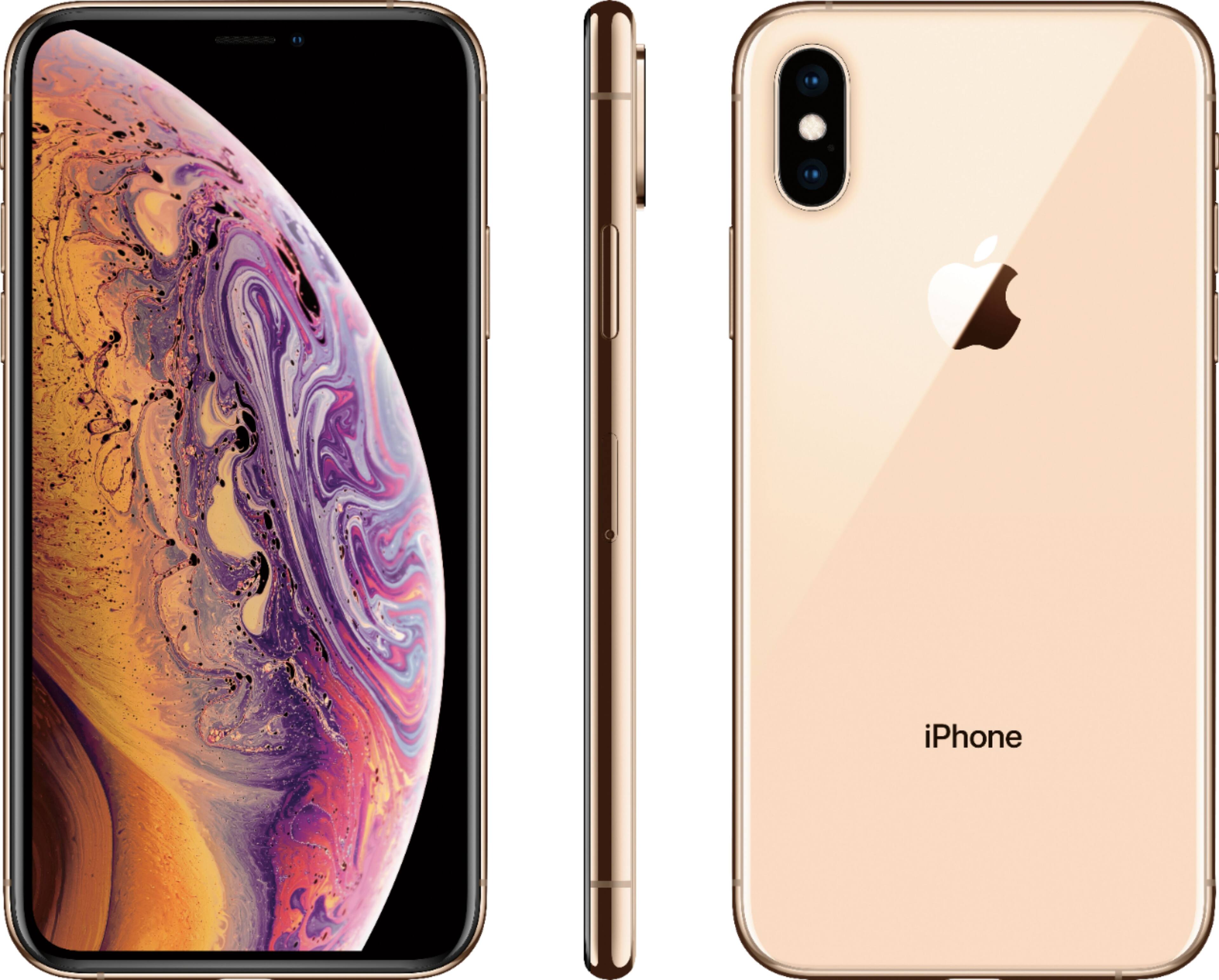 iPhone Xs Gold 64 GB Softbank カバー付き - usbcell.com.uy