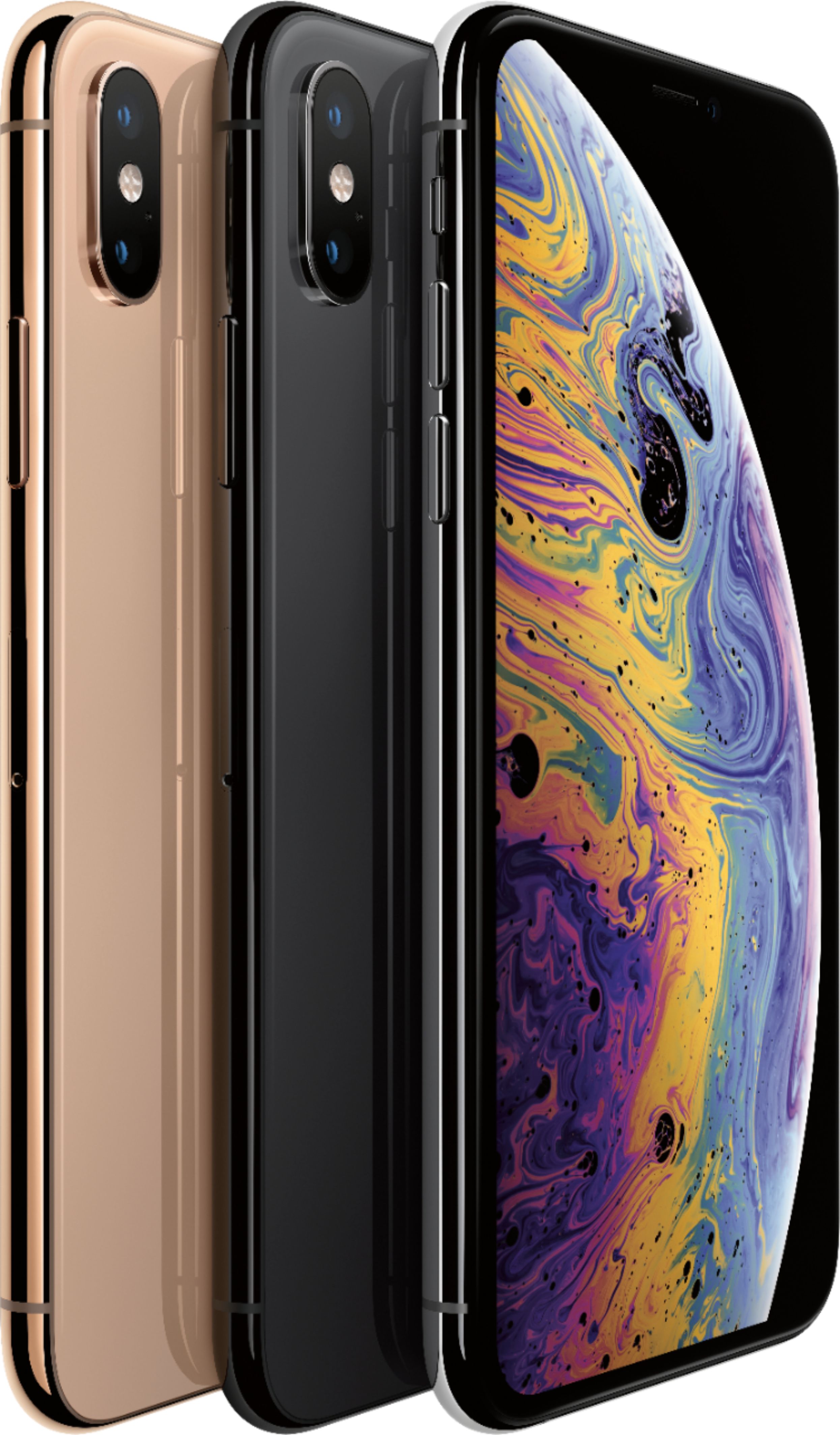 Apple Pre-Owned iPhone XS 64GB (Unlocked) Gold XS 64GB GOLD RB - Best Buy