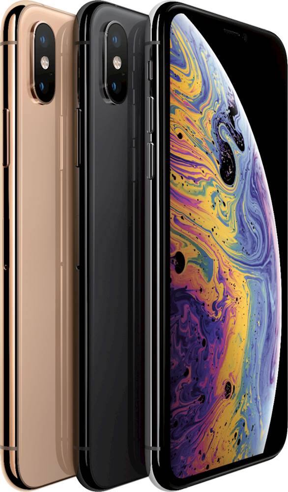 Best Buy: Apple Pre-Owned iPhone XS 64GB (Unlocked) Gold XS 64GB GOLD RB