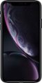 Front. Apple - Pre-Owned iPhone XR 64GB (Unlocked) - Black.