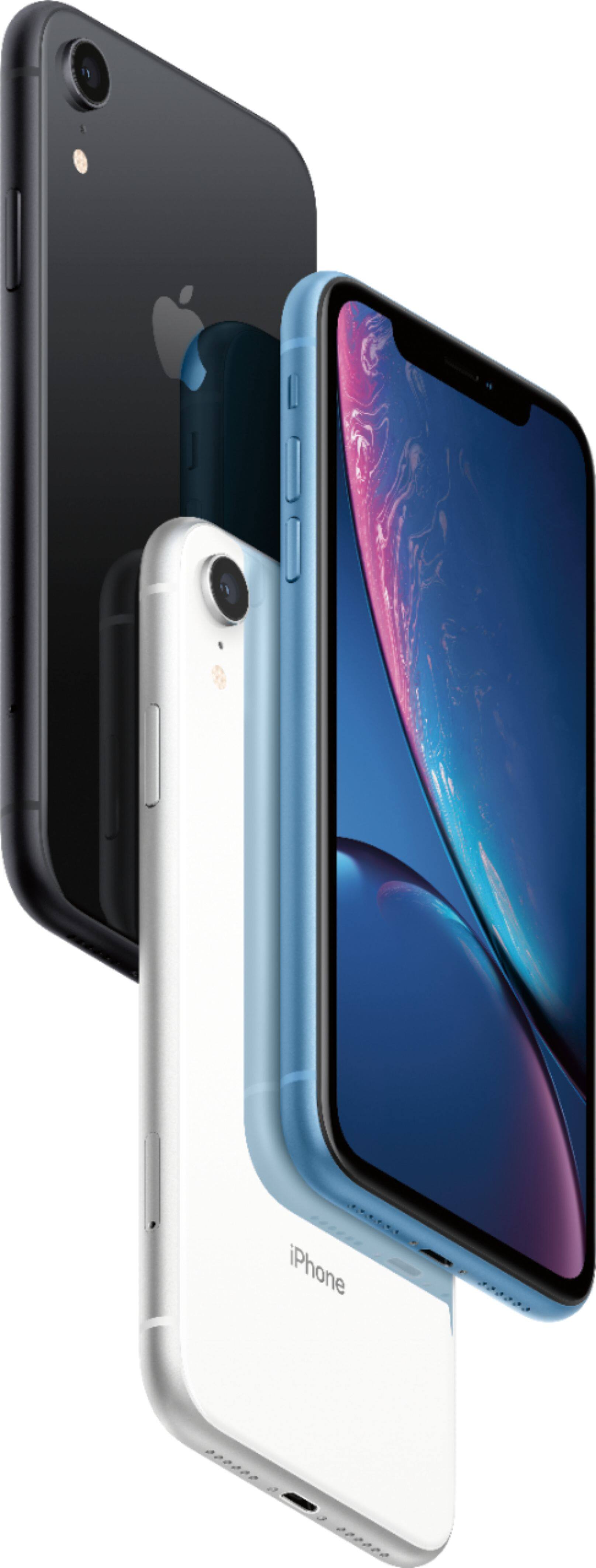 Alt View 12. Apple - Pre-Owned iPhone XR 64GB (Unlocked) - Black.