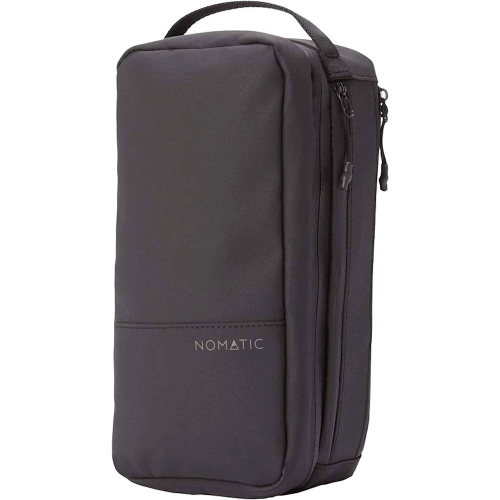 Left View: Nomatic - Large Toiletry Bag - Black
