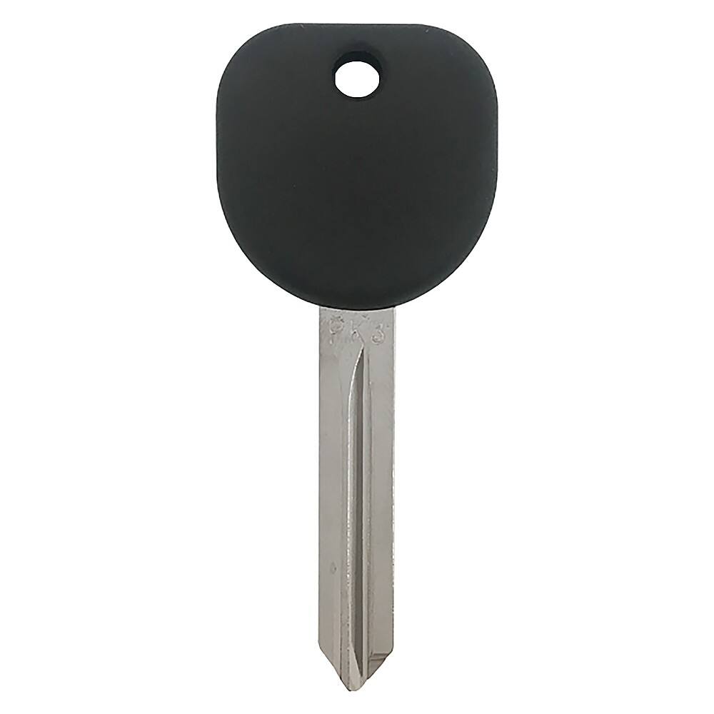 Front. DURAKEY - Replacement Transponder Chip Key for select (2005-2007) Saturn Relay and (2005-2007) Buick Terraza - Black.