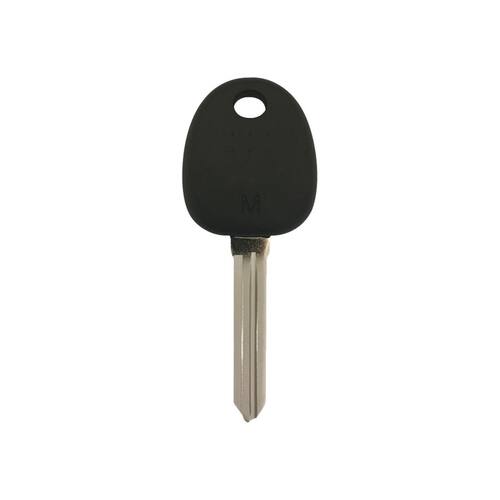 DURAKEY - Replacement Transponder Chip Key for select (2007-2010) Hyundai Elantra and (2009-2014) Genesis Coupe - Black