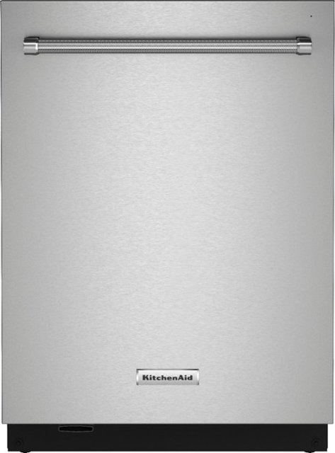 Front Zoom. KitchenAid - Top Control Built-In Dishwasher with Stainless Steel Tub, FreeFlex Third Rack, 44dBA - Stainless steel.