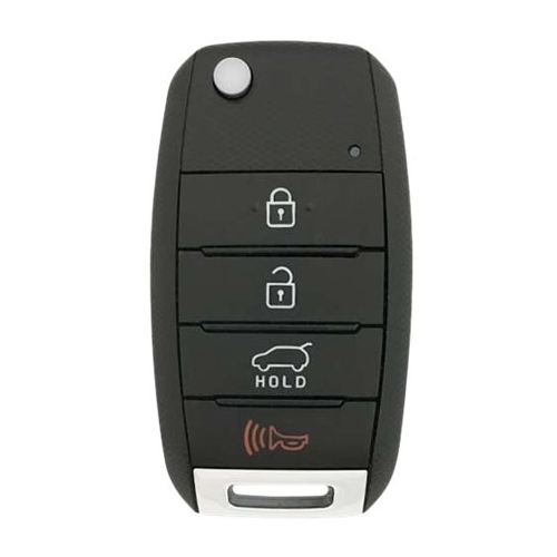DURAKEY - Replacement Full Function Transponder, Remote and Key for select (2015-2017) Kia Sedona - Black