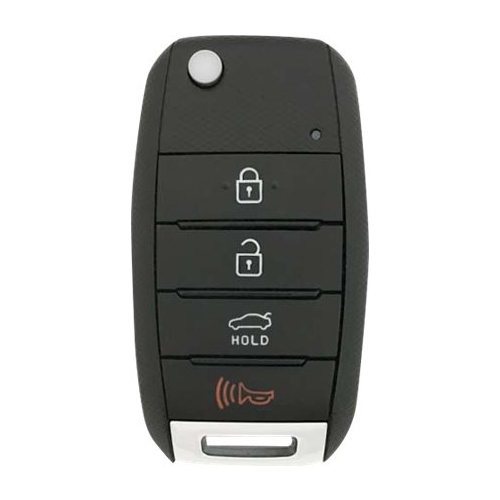 DURAKEY - Replacement Full Function Transponder, Remote and Key for select (2014-2017) Kia Rio - Black