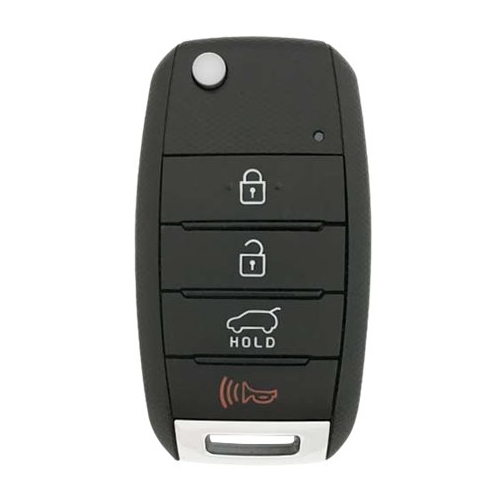 DURAKEY - Replacement Full Function Transponder, Remote and Key for select (2013-2015) Kia Sorento - Black