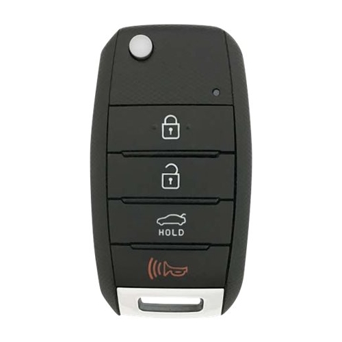 DURAKEY - Replacement Full Function Transponder, Remote and Key for select (2013-2016) Kia Forte - Black