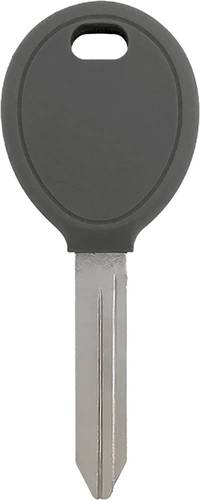 DURAKEY - Replacement Transponder Chip Key for select Chrysler, Dodge and Jeep - Black