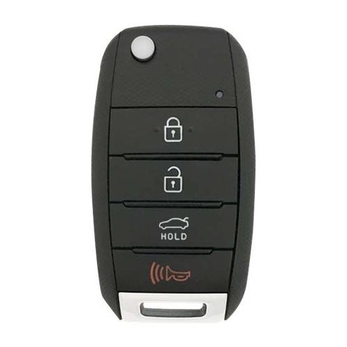 DURAKEY - Replacement Full Function Transponder, Remote and Key for select (2017-2018) Kia Forte - Black