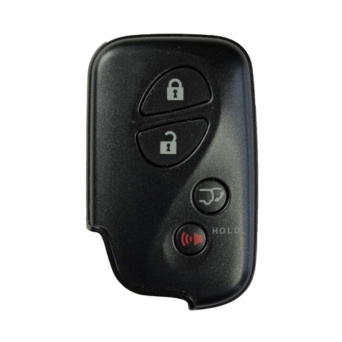 DURAKEY - Replacement Full Function Transponder, Remote and Key for select (2011-2017) Lexus CT200H and (2010-2015) Lexus RX350 - Black
