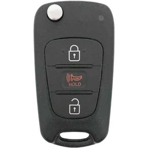 DURAKEY - Replacement Full Function Transponder, Remote and Key for select (2012-2013) Kia Sportage - Black