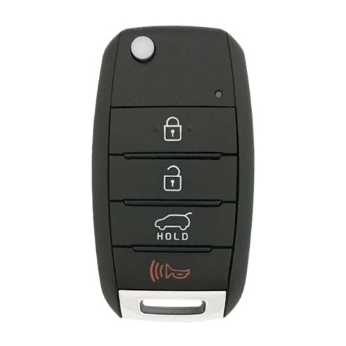 DURAKEY - Replacement Full Function Transponder, Remote and Key for select (2015-2018) Kia Sorento - Black