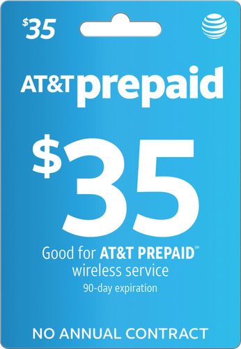 AT&T Prepaid - $35 Prepaid Card