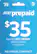 Front. AT&T Prepaid - $35 Prepaid Card.