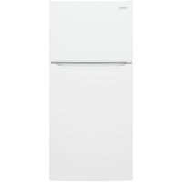 Frigidaire - 20 Cu. Ft. Top-Freezer Refrigerator - White - Front_Zoom