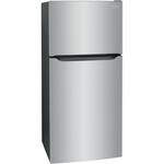 Frigidaire - 20 Cu. Ft. Top-Freezer Refrigerator - Stainless Steel - Front_Standard