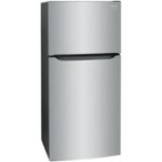 Front. Frigidaire - 20 Cu. Ft. Top-Freezer Refrigerator - Stainless Steel.