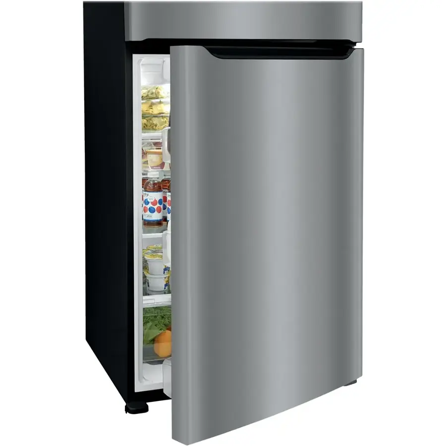 Alt View 19. Frigidaire - 20 Cu. Ft. Top-Freezer Refrigerator - Stainless steel.