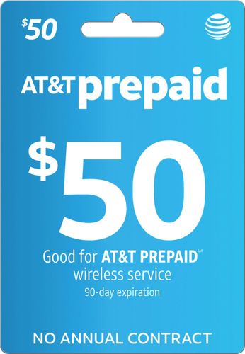 AT&T Prepaid - $50 Prepaid Card